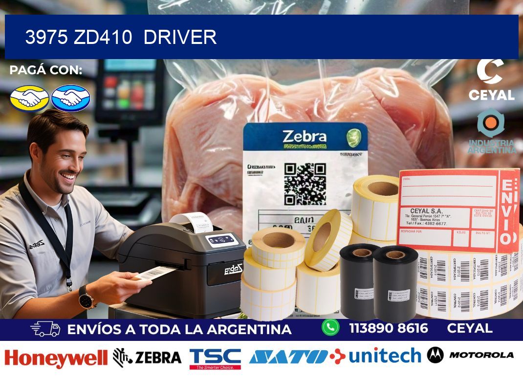 3975 ZD410  driver