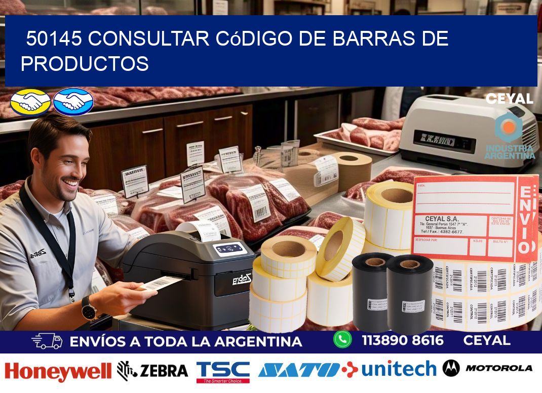 50145 Consultar código de barras de productos