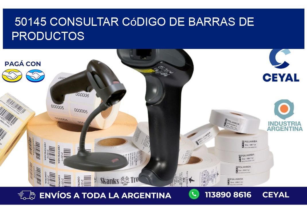 50145 Consultar código de barras de productos