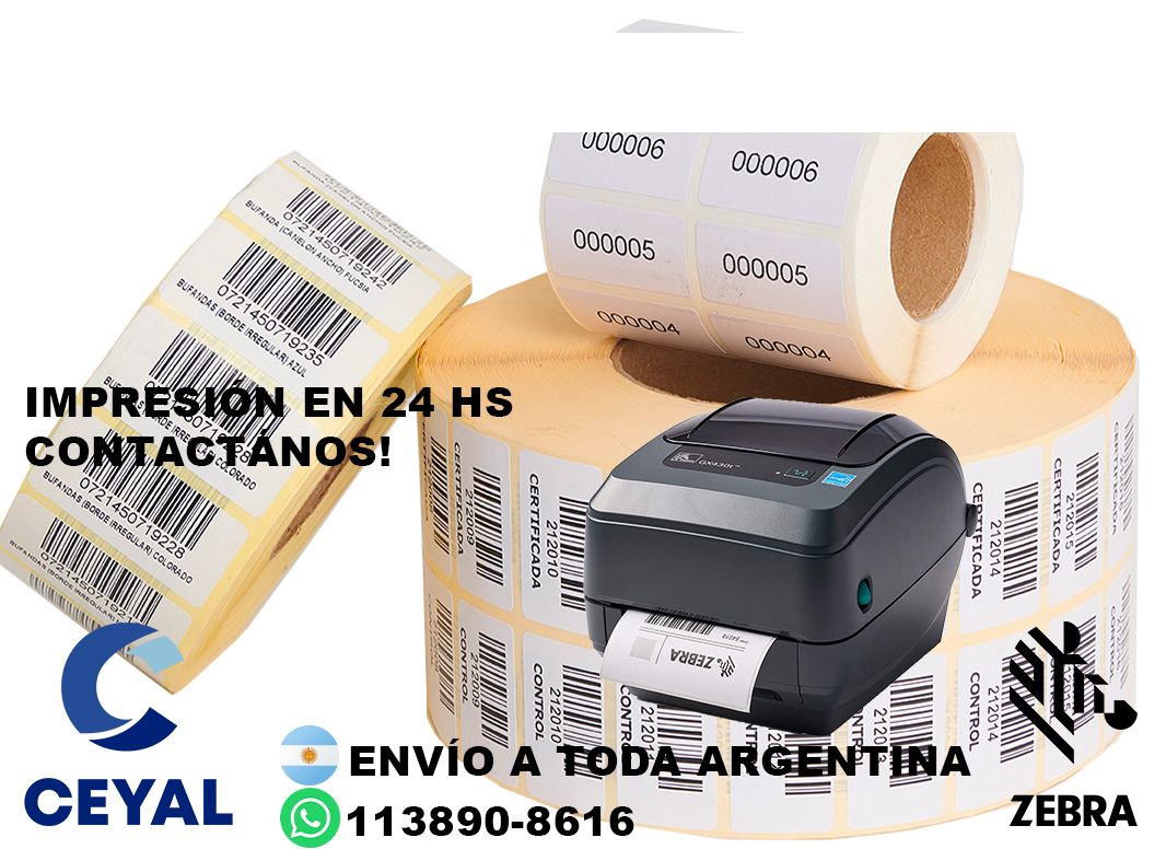 5335 Etiquetas para jugos y bebidas