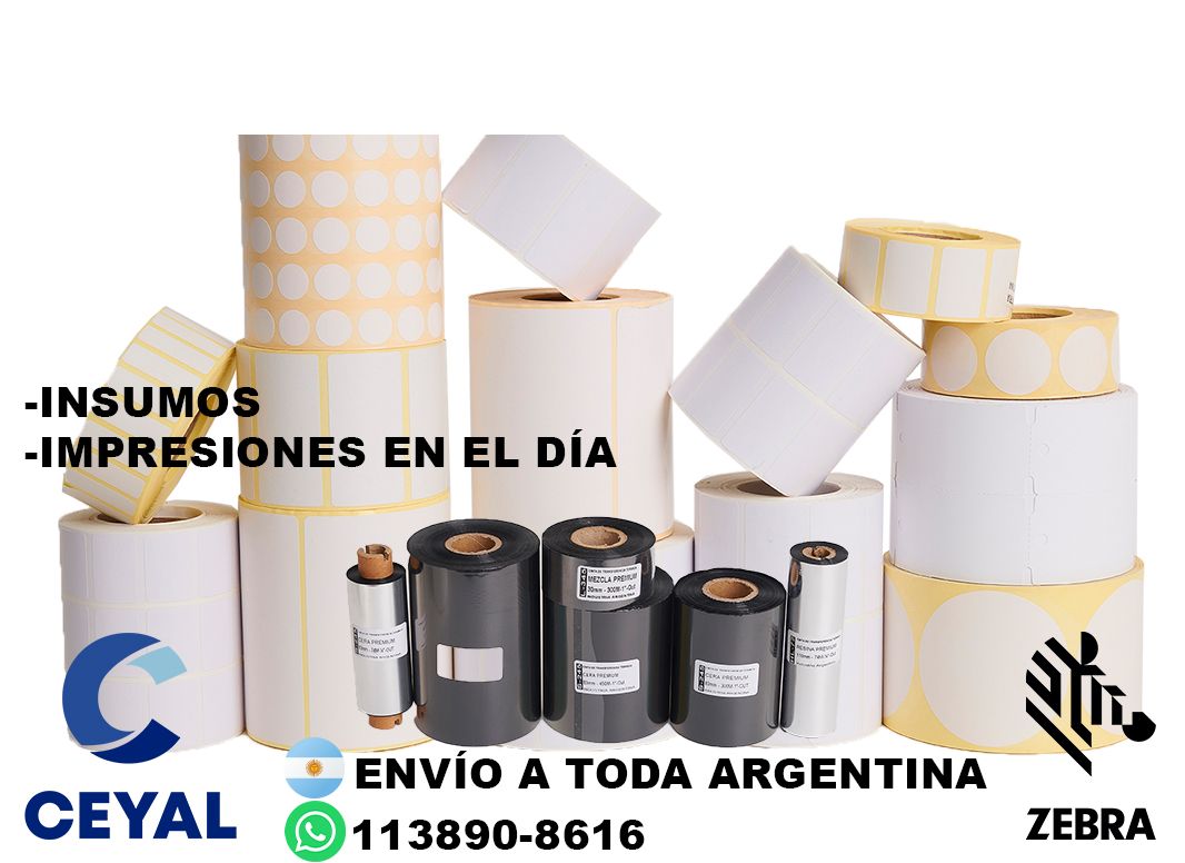 57605 Zebra ZD421 etiquetas