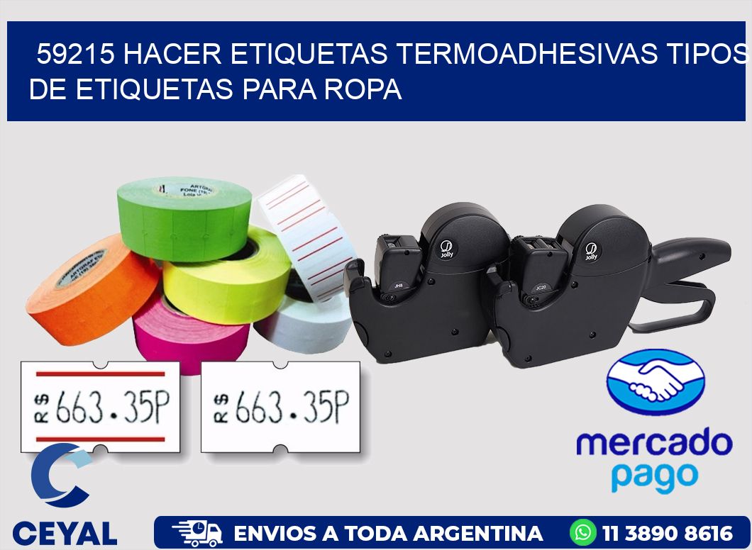 59215 hacer etiquetas termoadhesivas tipos de etiquetas para ropa