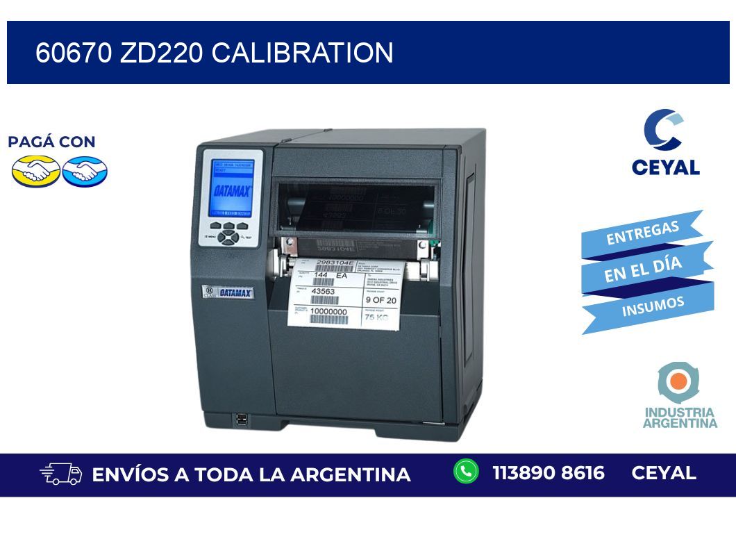 60670 ZD220 Calibration