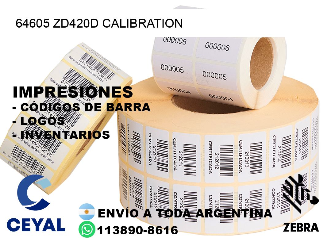64605 ZD420d Calibration