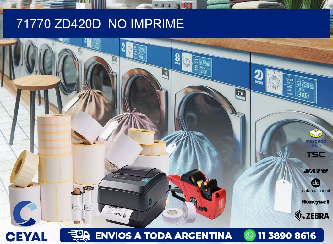 71770 ZD420d  no imprime