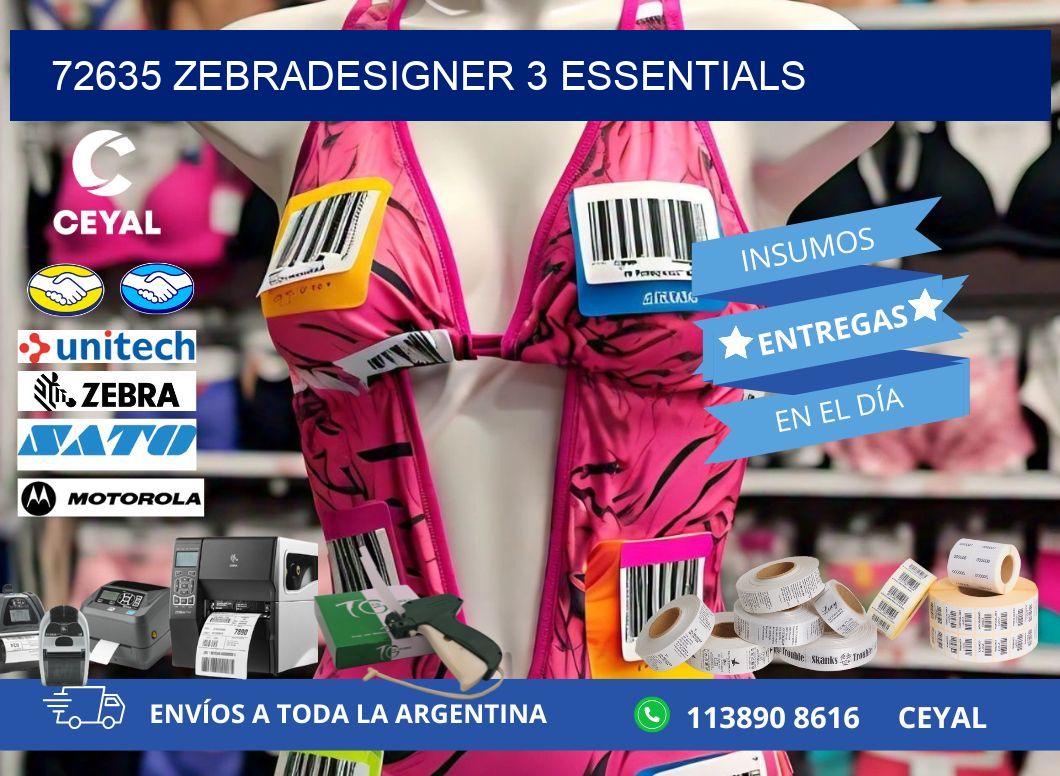 72635 ZebraDesigner 3 Essentials