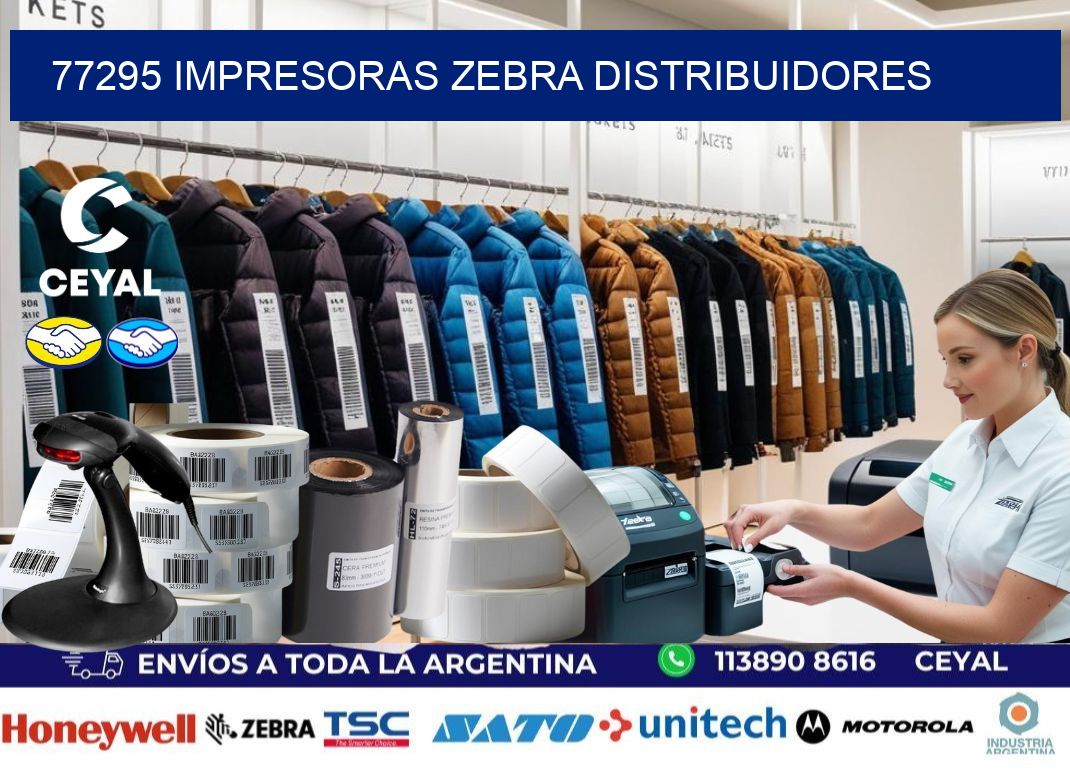 77295 impresoras Zebra distribuidores