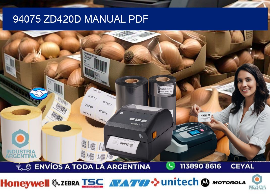 94075 ZD420d manual PDF