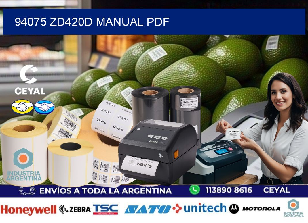 94075 ZD420d manual PDF
