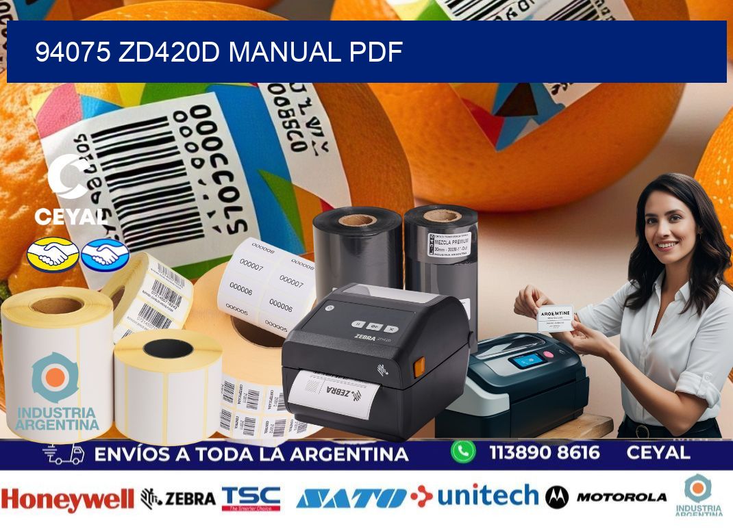 94075 ZD420d manual PDF