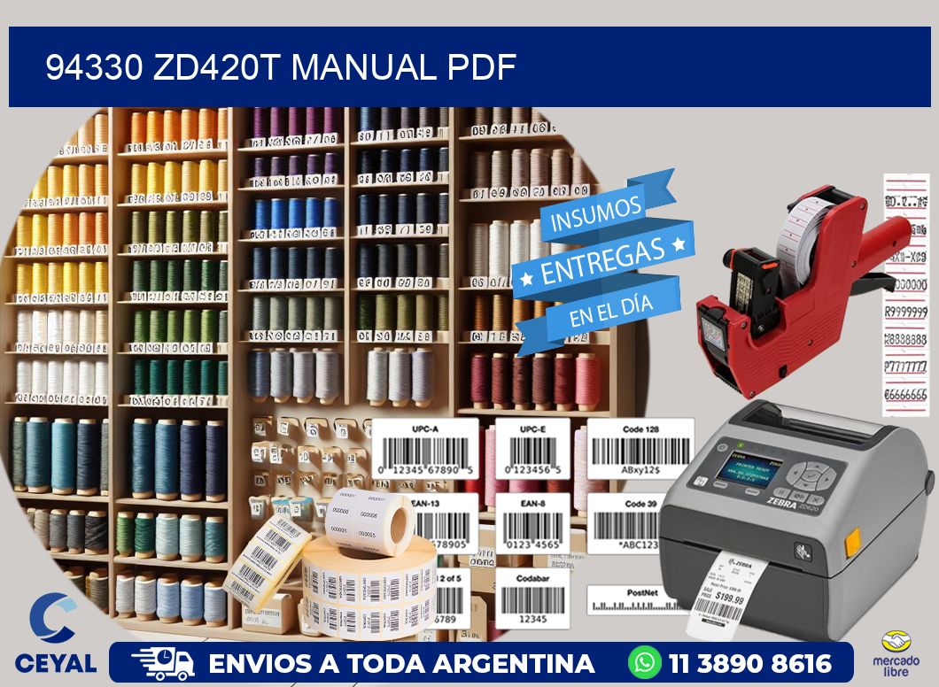 94330 ZD420t manual PDF
