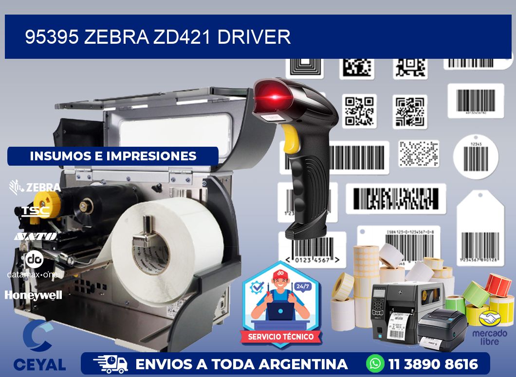 95395 Zebra ZD421 driver