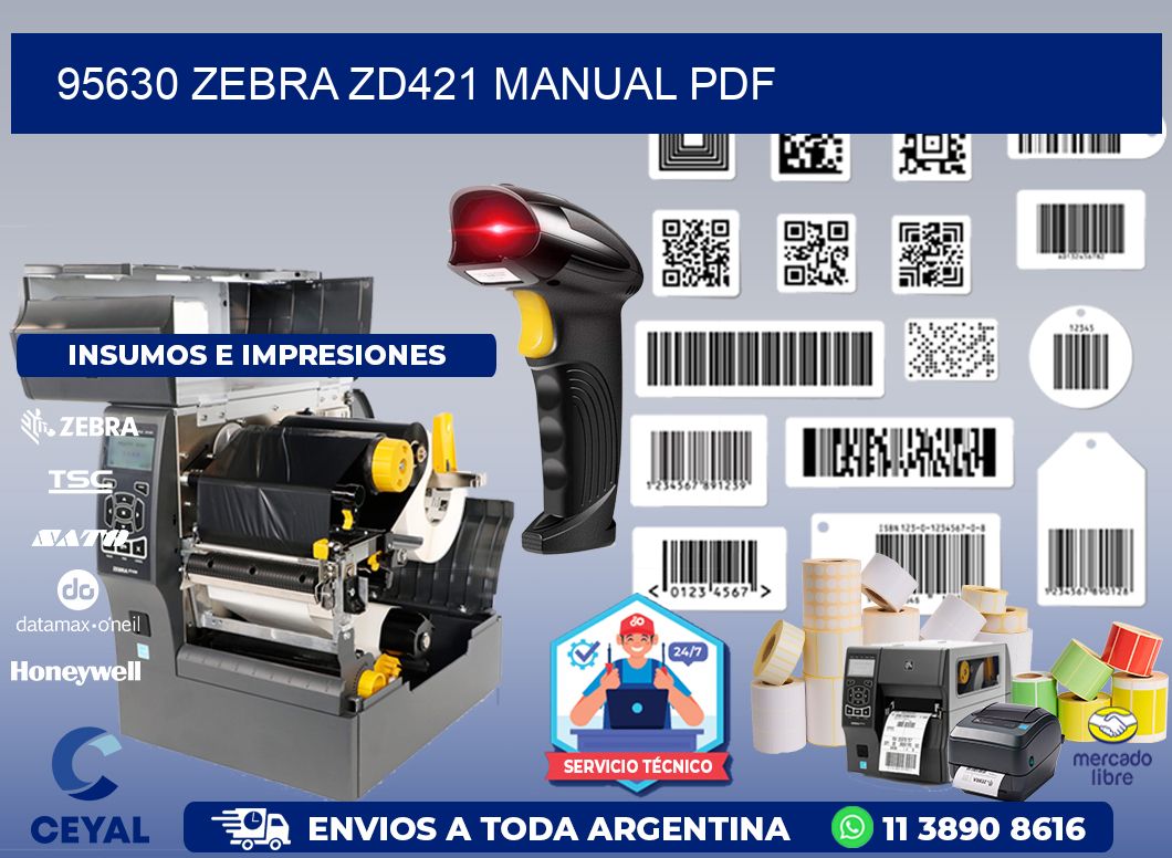 95630 Zebra ZD421 manual PDF