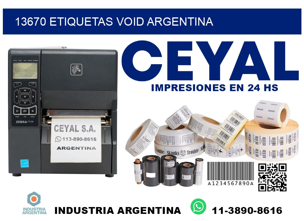 13670 etiquetas void argentina