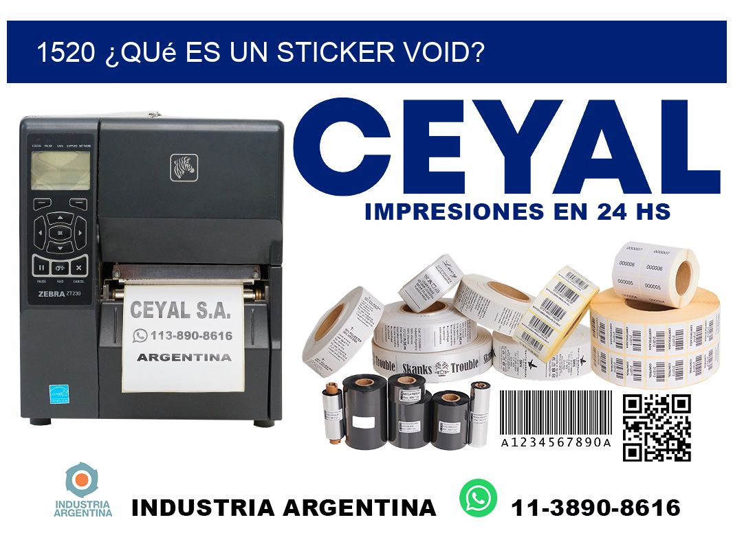 1520 ¿Qué es un sticker void?