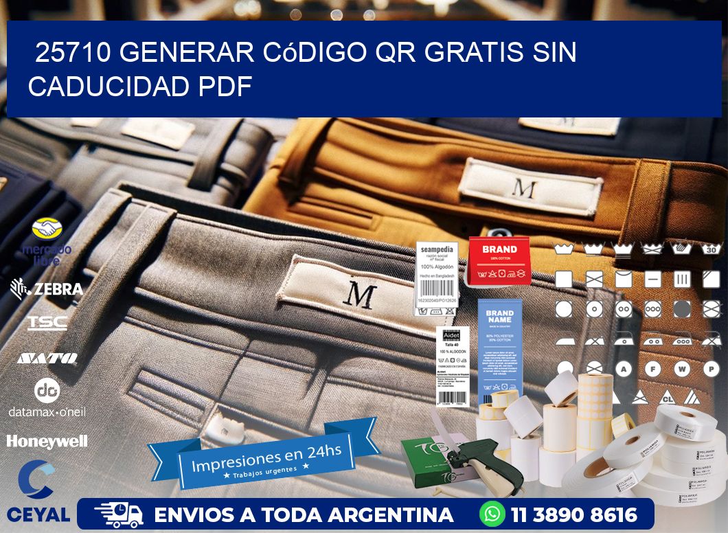 25710 Generar código QR gratis sin caducidad PDF