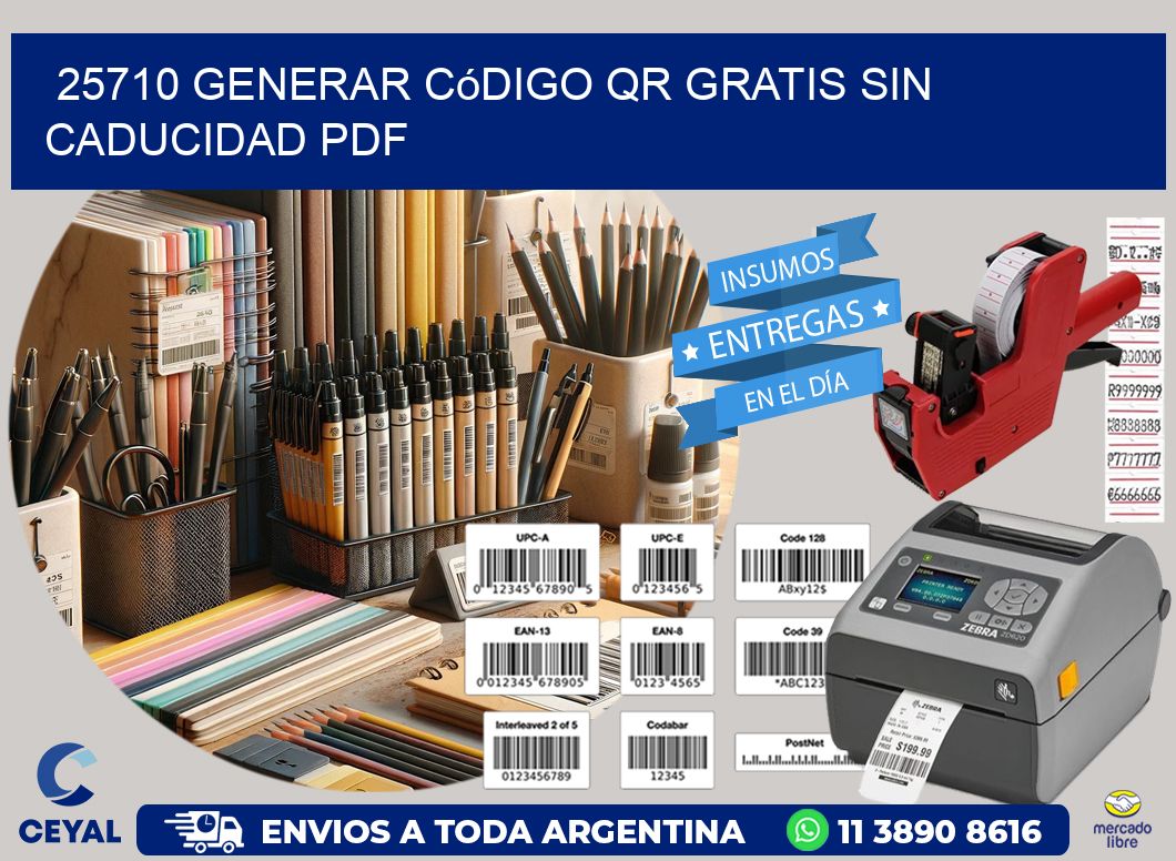 25710 Generar código QR gratis sin caducidad PDF