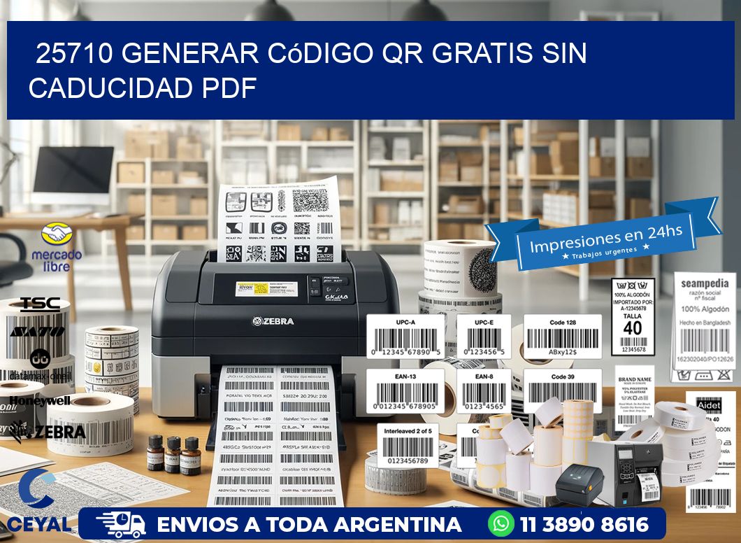 25710 Generar código QR gratis sin caducidad PDF