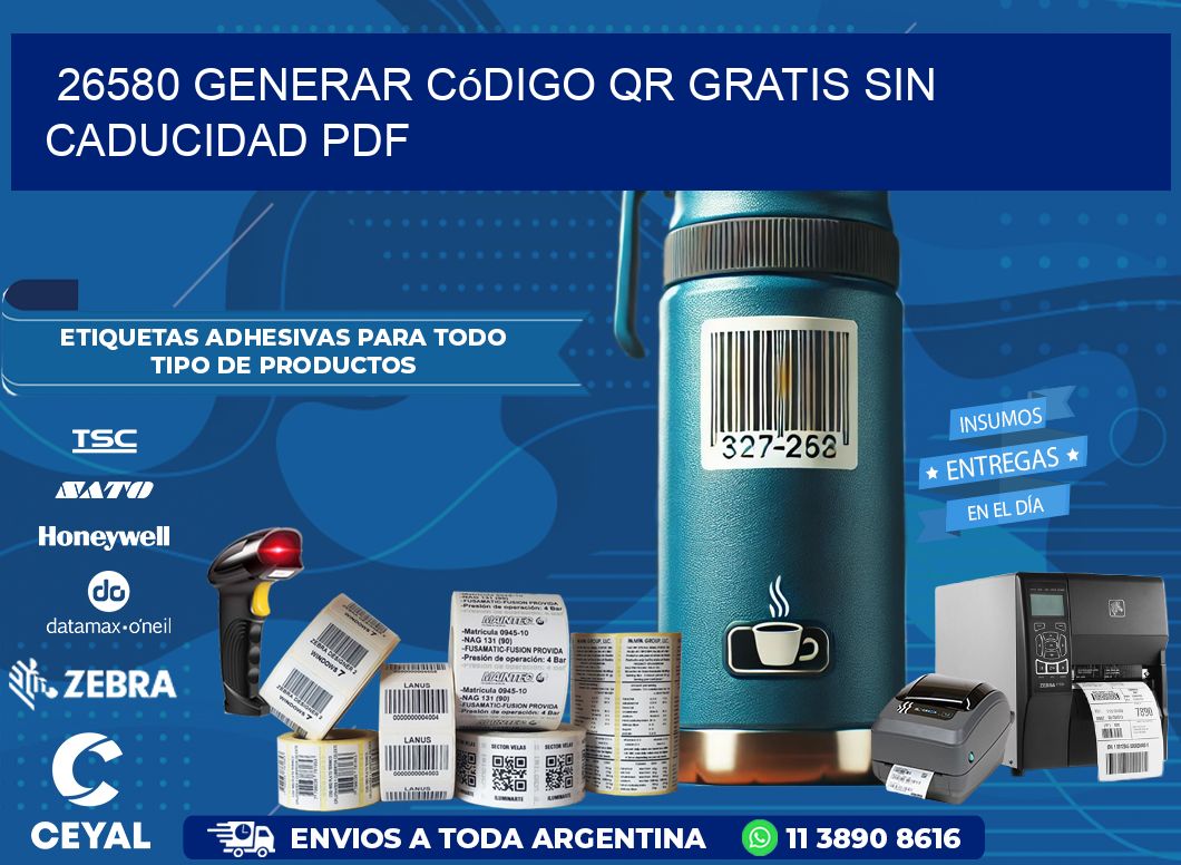 26580 Generar código QR gratis sin caducidad PDF