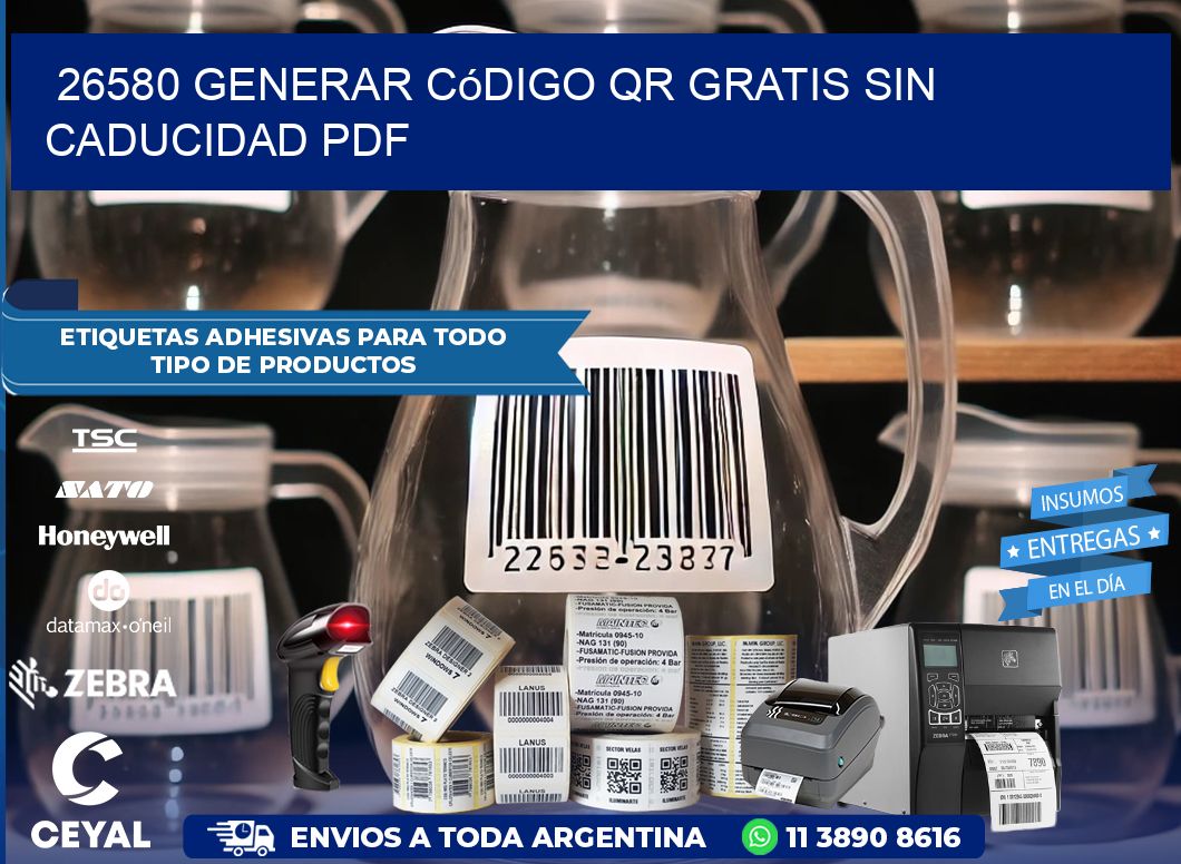26580 Generar código QR gratis sin caducidad PDF