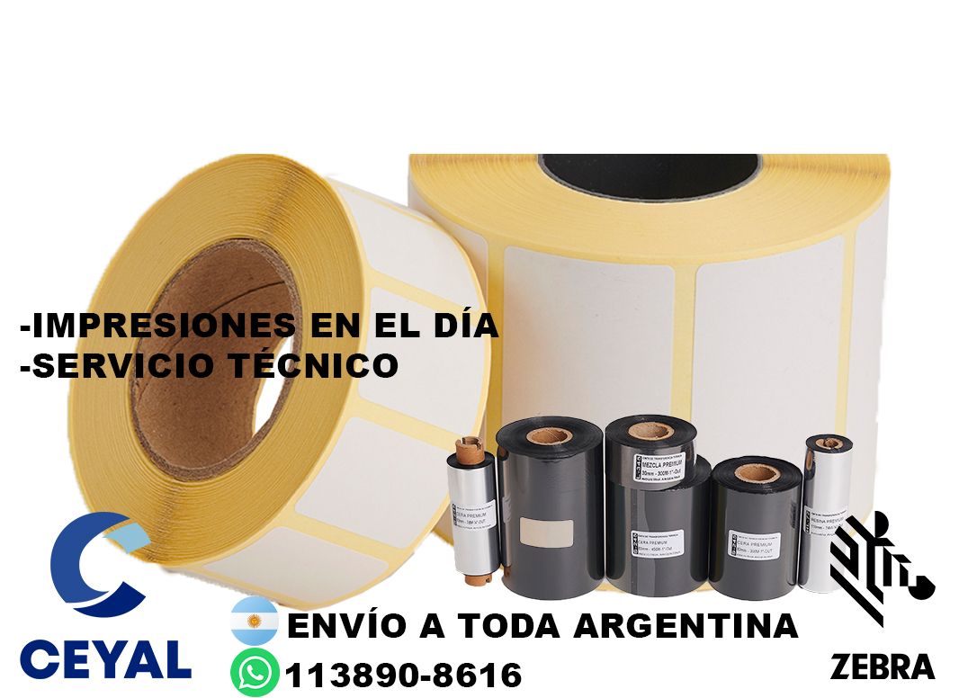 38040 Etiquetas De Papel Termico De 50×25 Mm X 1000 Unidades