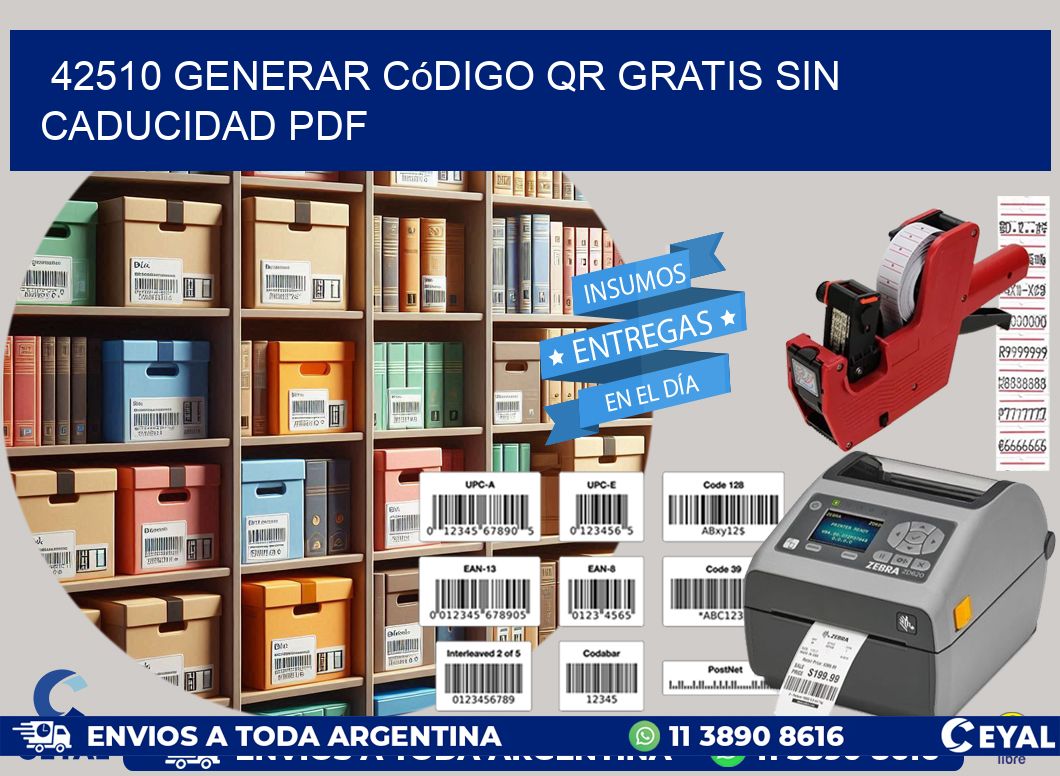 42510 Generar código QR gratis sin caducidad PDF