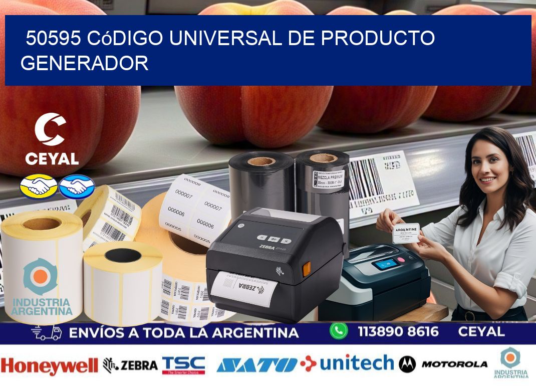 50595 Código universal de producto generador