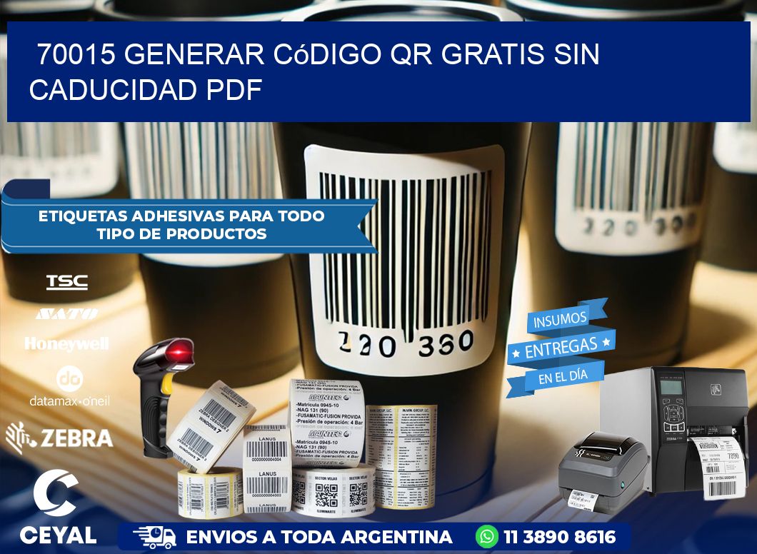 70015 Generar código QR gratis sin caducidad PDF