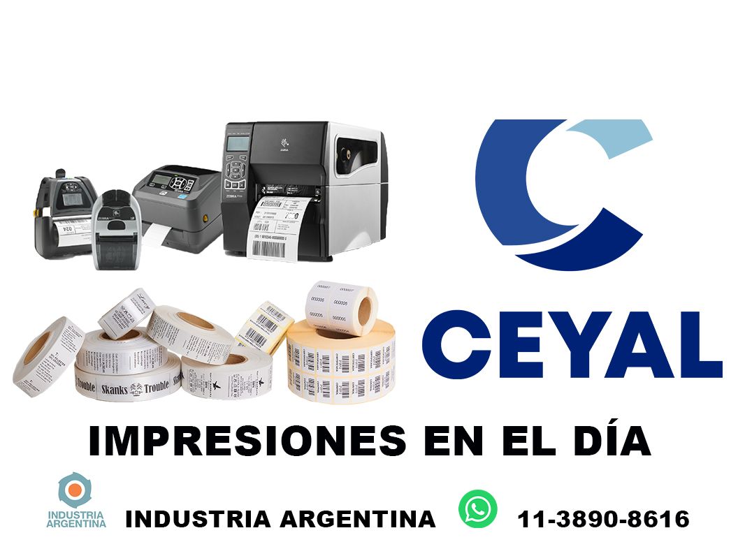 76305 impresoras zebra para etiquetas con codigo de barras