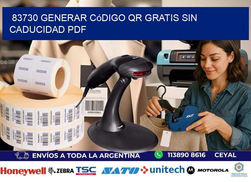 83730 Generar código QR gratis sin caducidad PDF