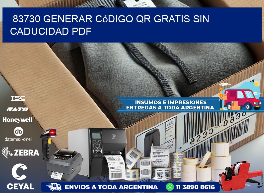 83730 Generar código QR gratis sin caducidad PDF