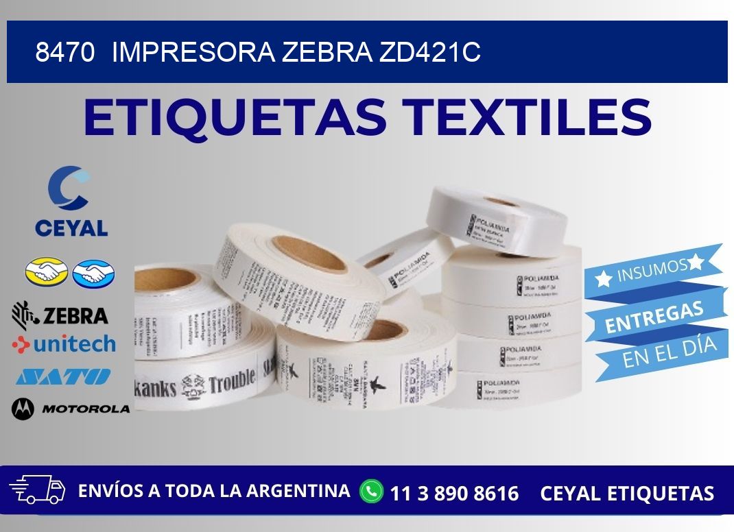 8470 Impresora Zebra zd421c