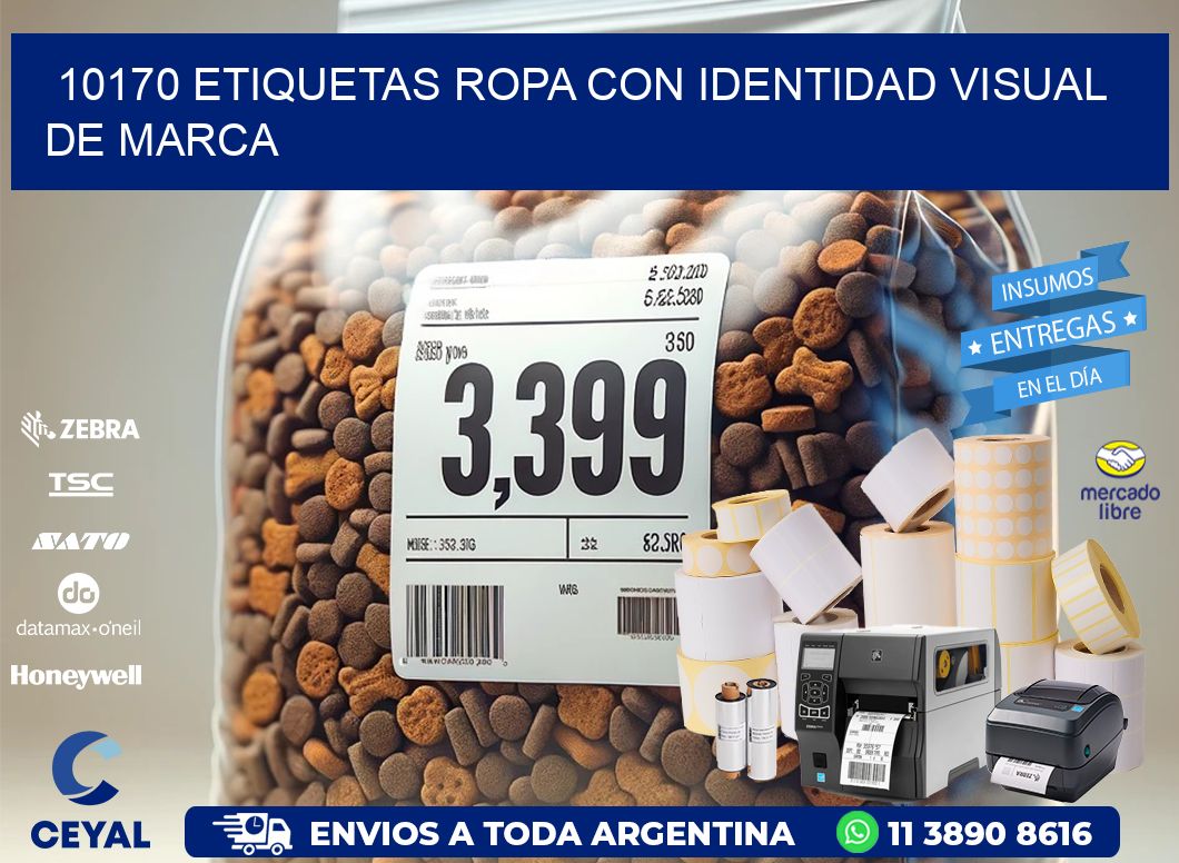 10170 Etiquetas ropa con identidad visual de marca
