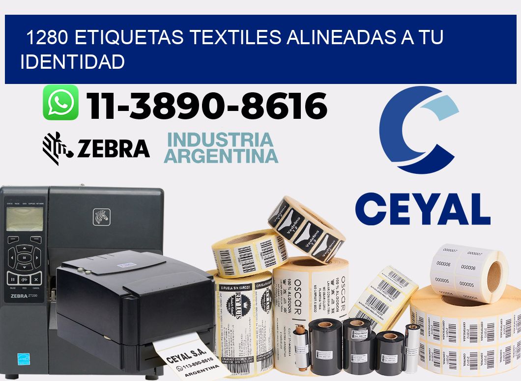 1280 Etiquetas textiles alineadas a tu identidad