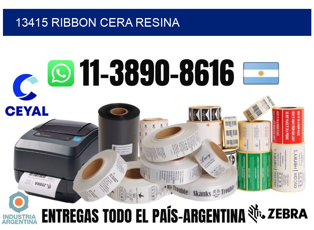 13415 ribbon cera resina