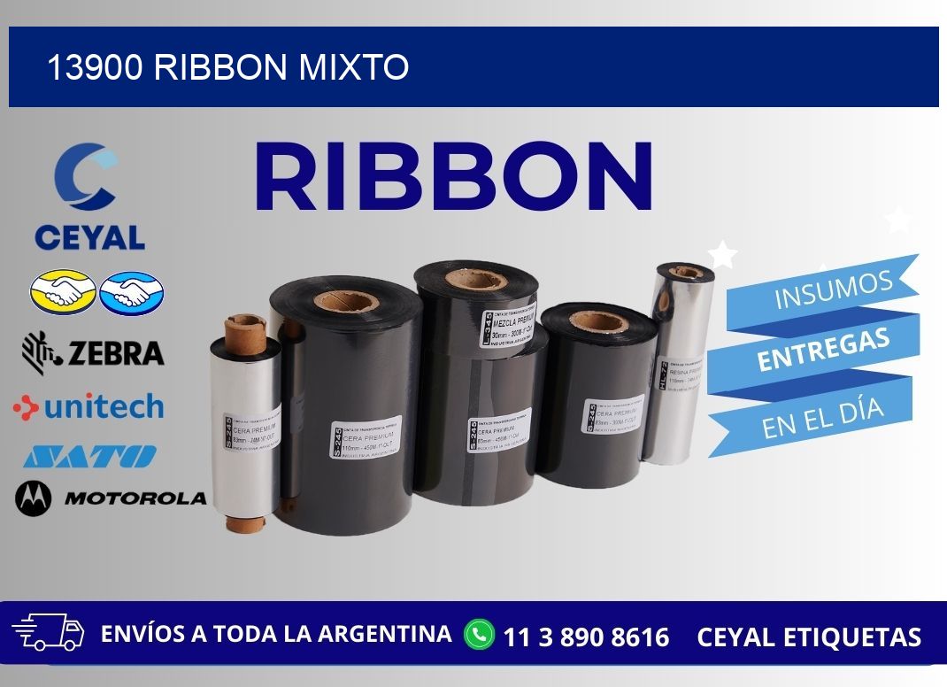 13900 ribbon mixto