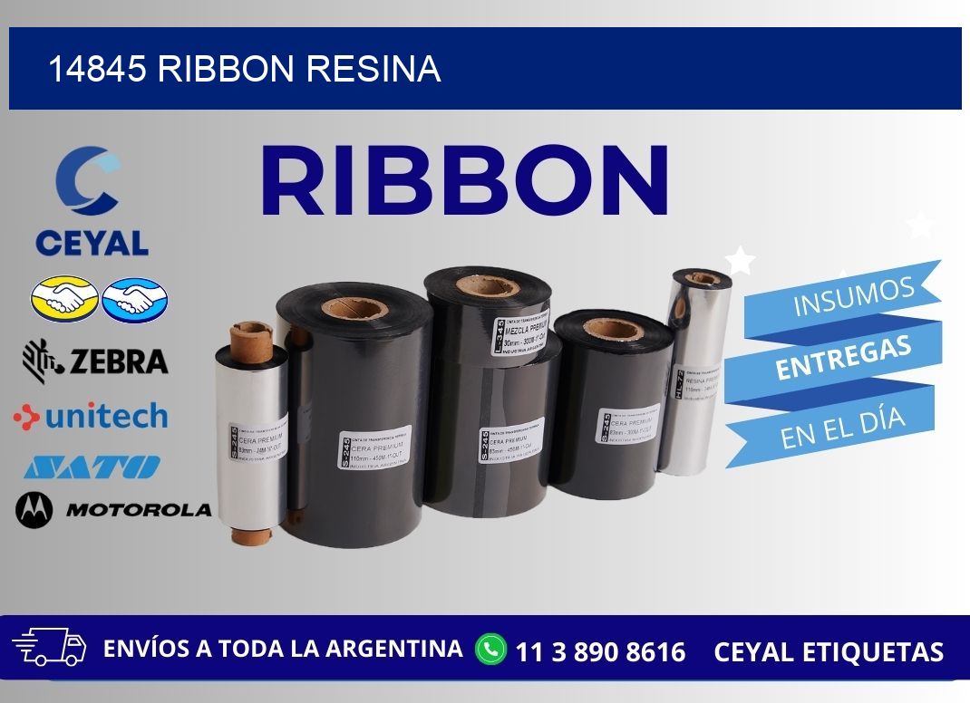 14845 ribbon resina
