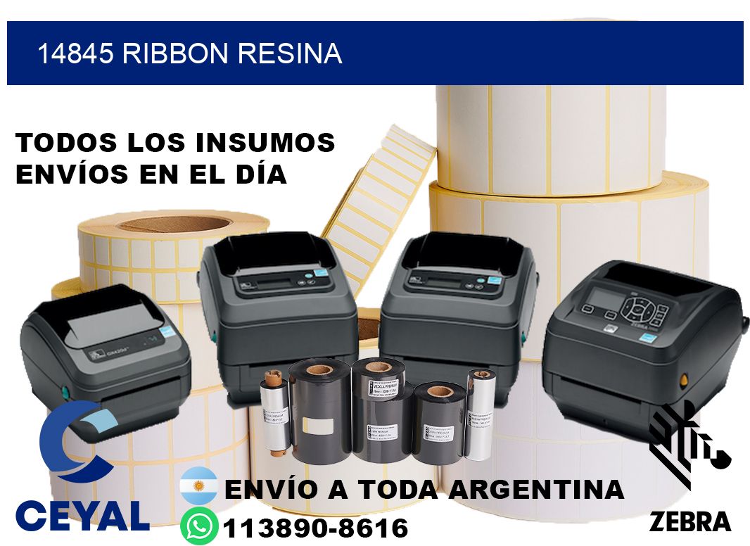 14845 ribbon resina