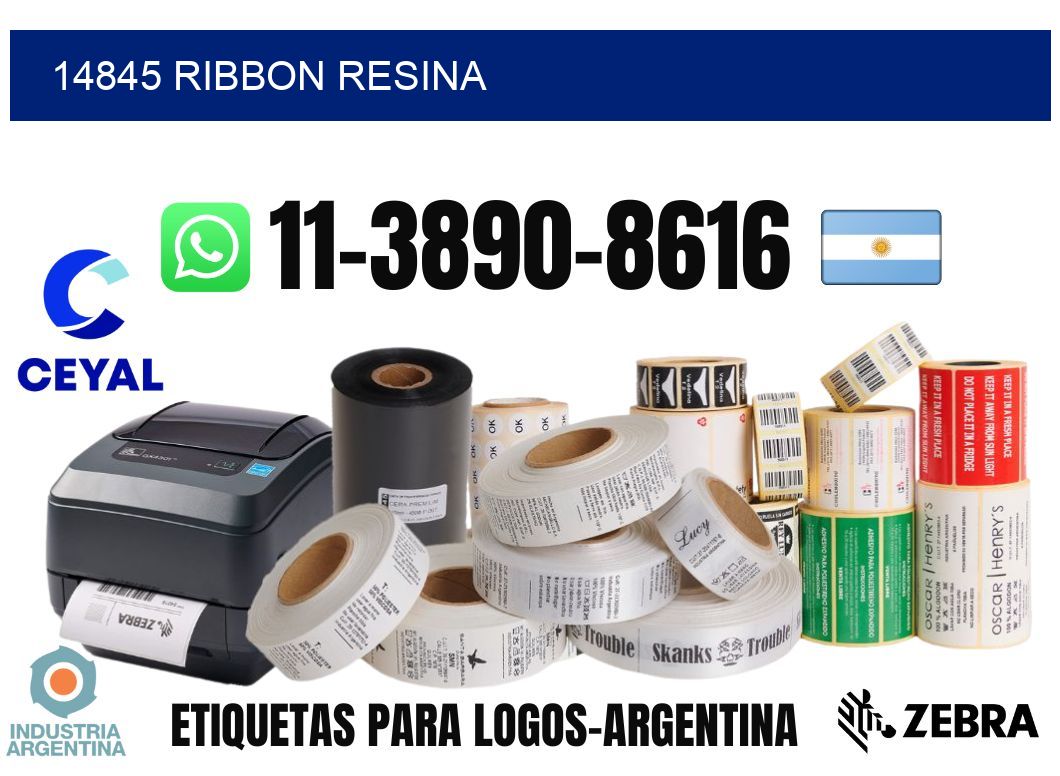 14845 ribbon resina