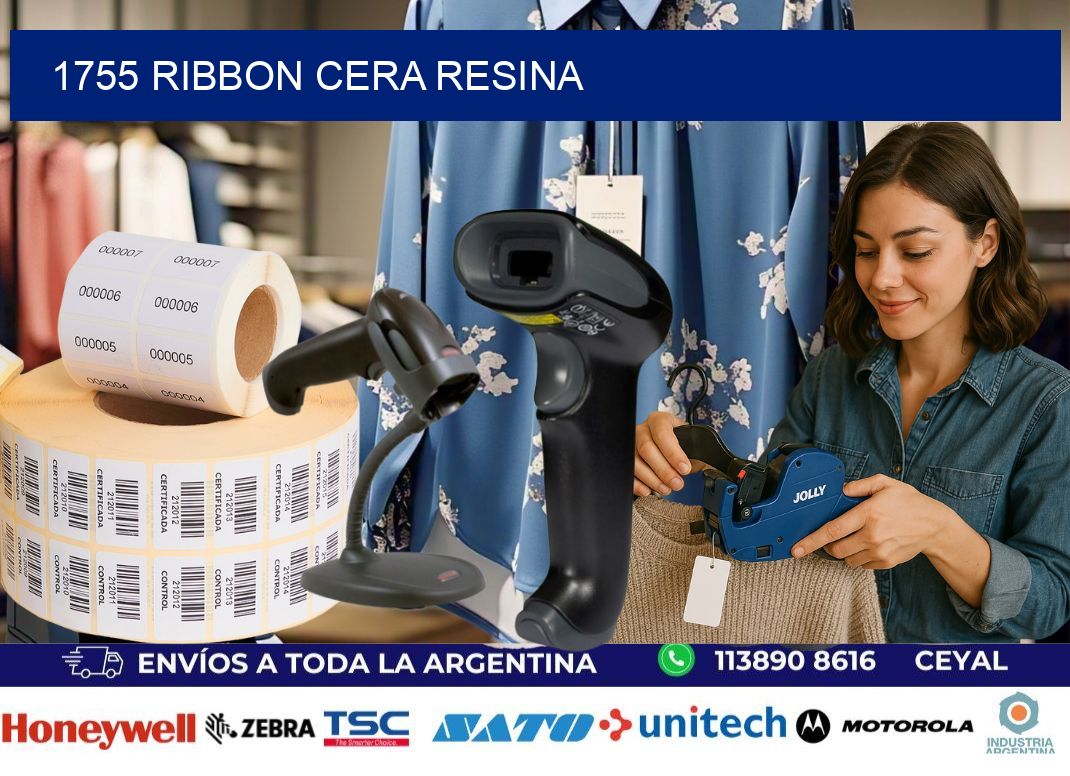 1755 ribbon cera resina