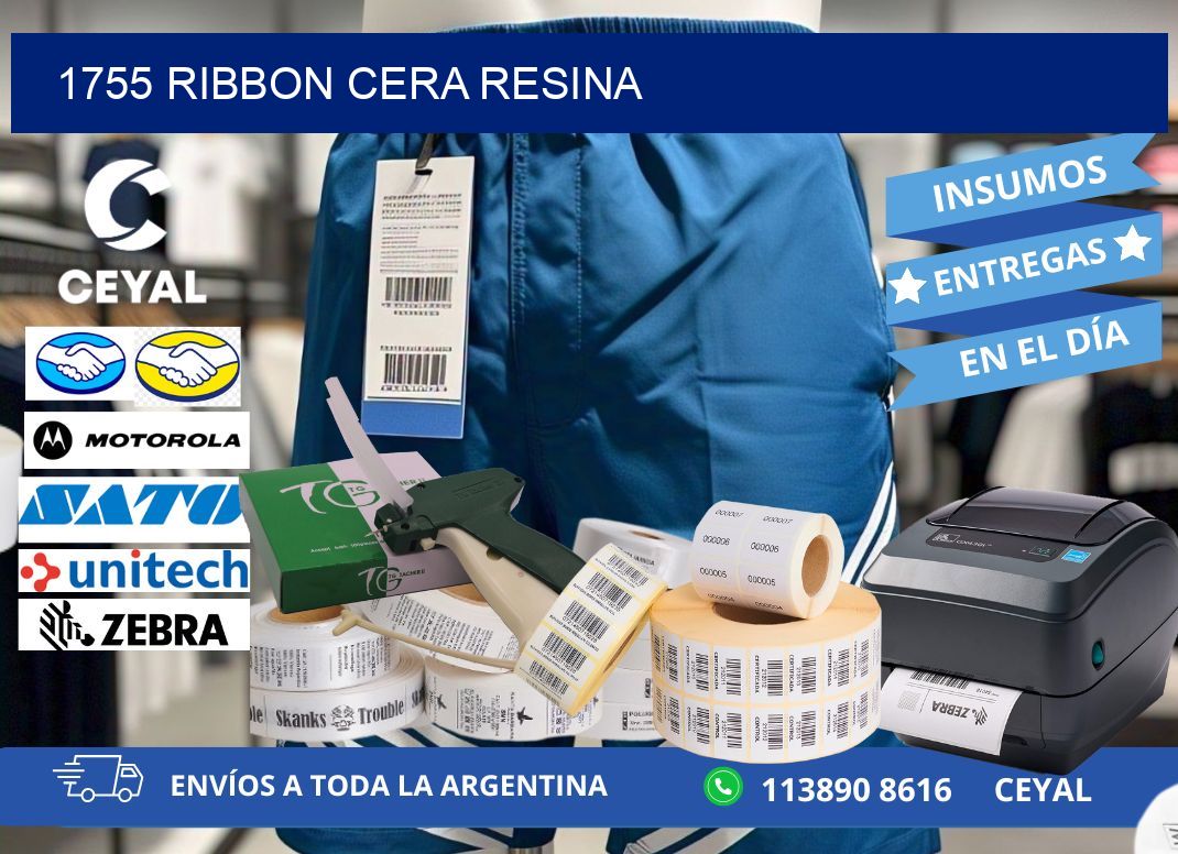 1755 ribbon cera resina