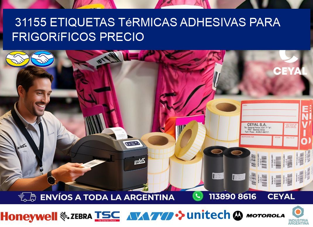 31155 etiquetas térmicas adhesivas para frigoríficos precio