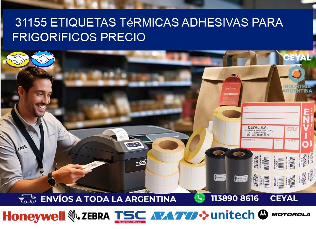 31155 etiquetas térmicas adhesivas para frigoríficos precio