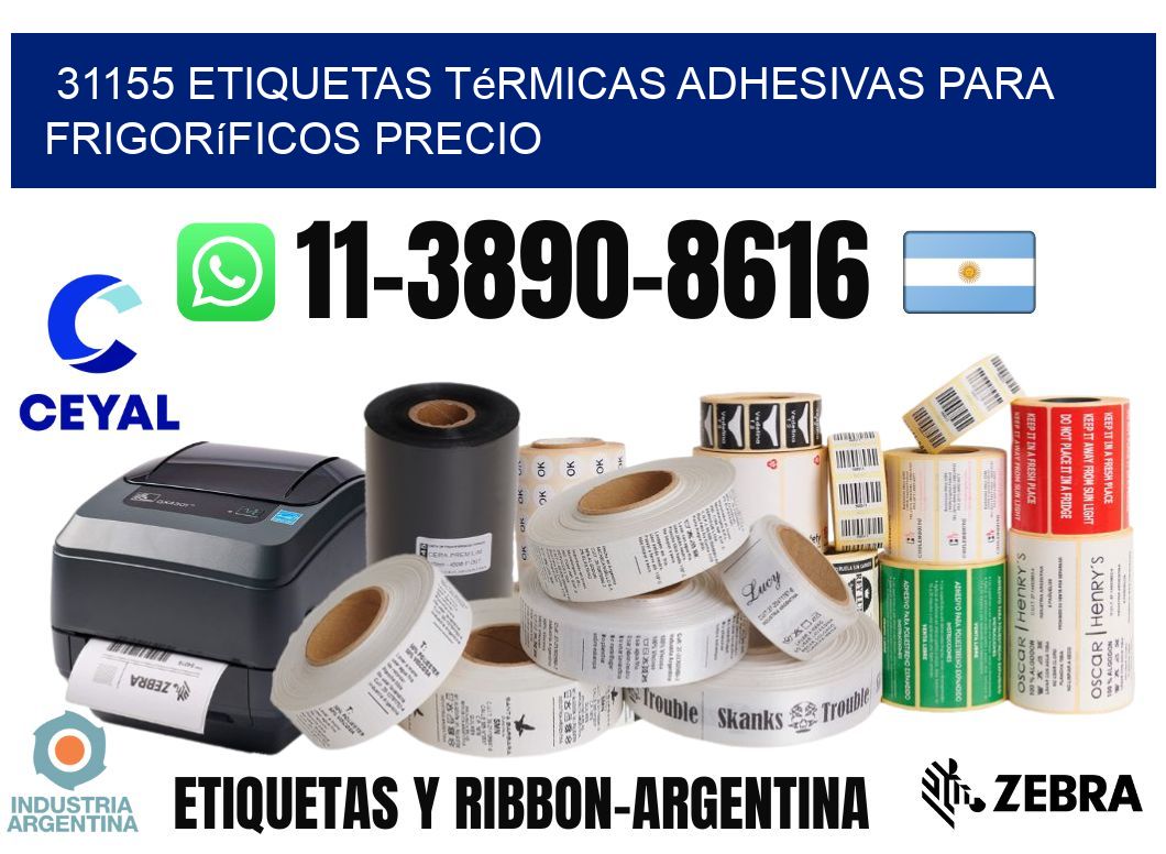 31155 etiquetas térmicas adhesivas para frigoríficos precio