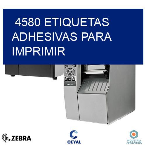 4580 etiquetas adhesivas para imprimir