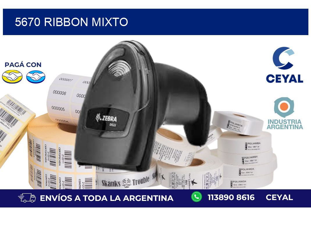 5670 ribbon mixto