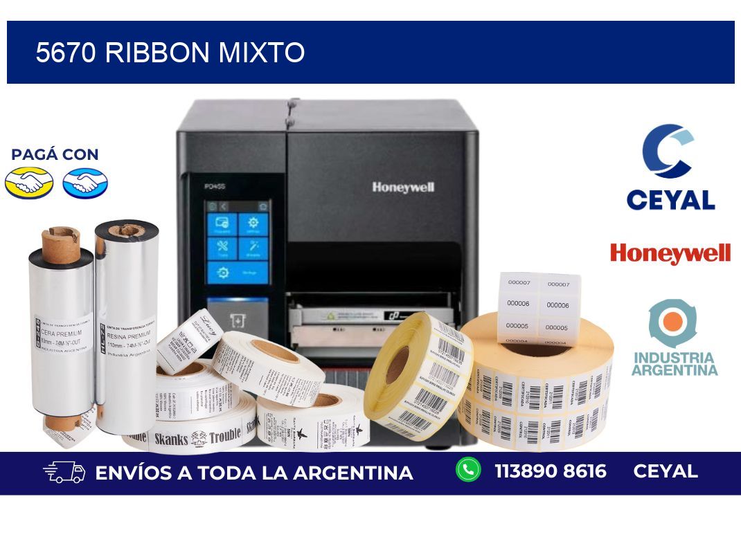 5670 ribbon mixto