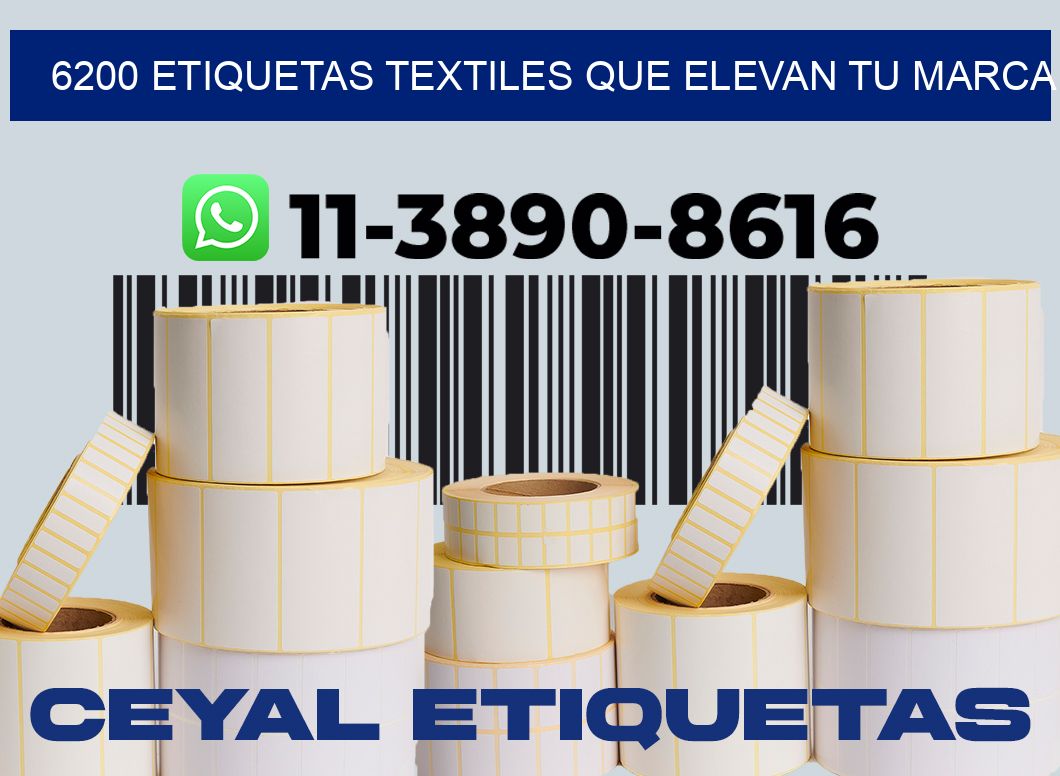 6200 Etiquetas textiles que elevan tu marca