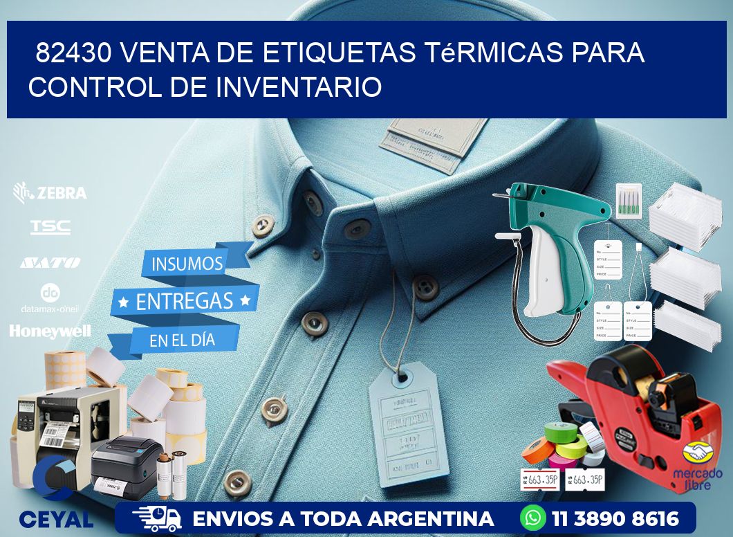 82430 venta de etiquetas térmicas para control de inventario