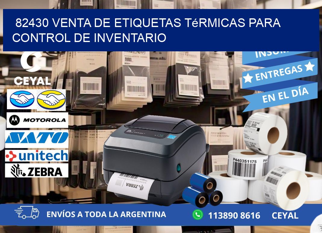 82430 venta de etiquetas térmicas para control de inventario